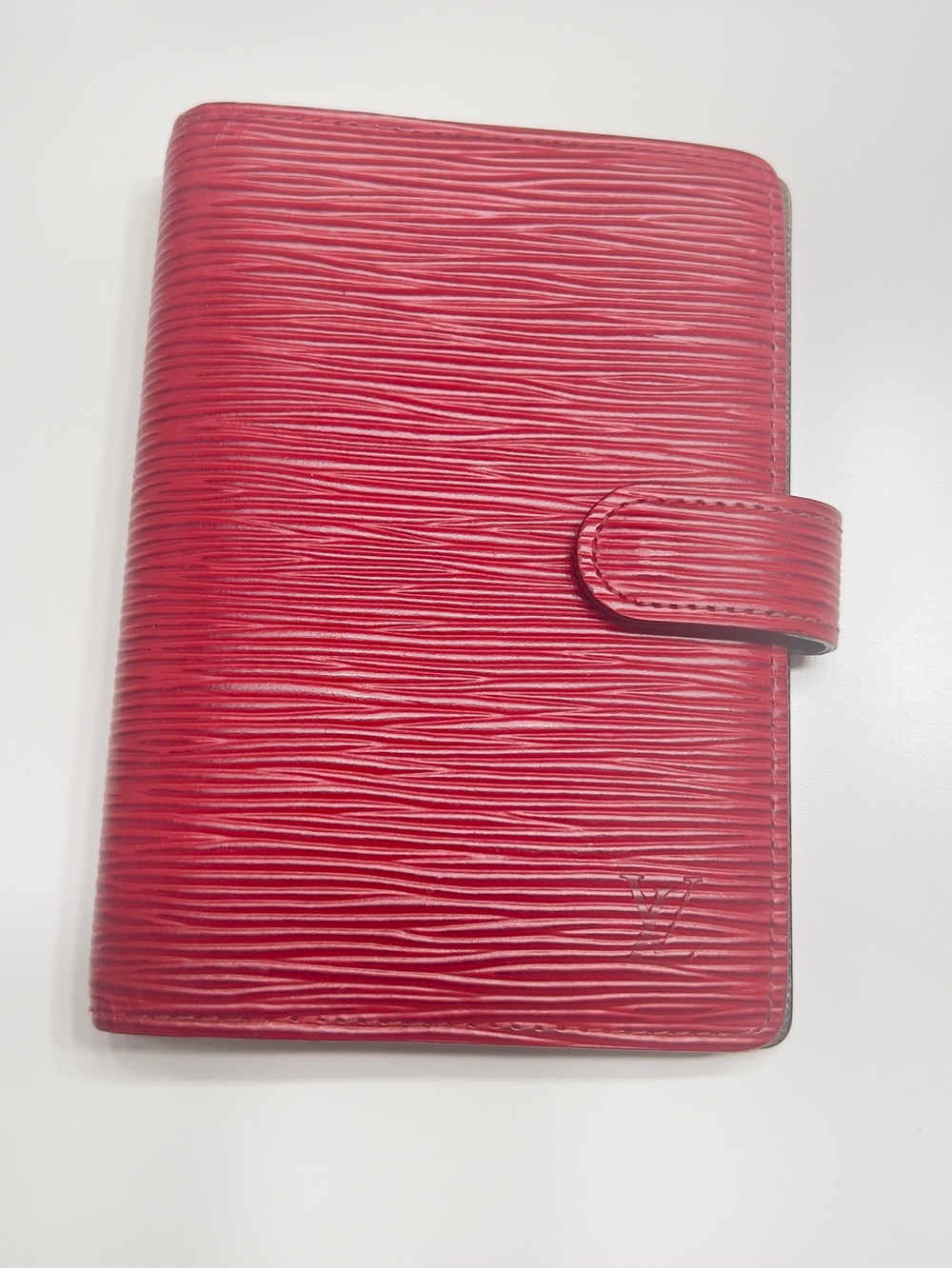 LOUIS VUITTON Epi Leather PM Agenda Day Planner